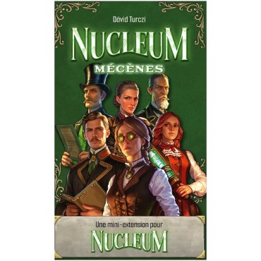 nucleum extension mecenes jeu boards and dice boite de jeu 