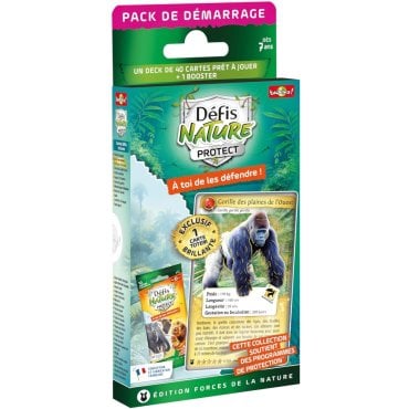 pack de demarrage gorille defis nature protect bioviva 710305 boite 