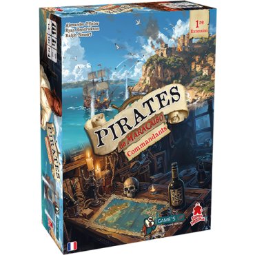 pirates de maracaibo extension commandants jeu supermeeple boite de jeu 