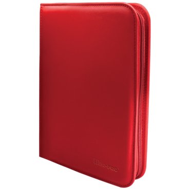 pro binder vivid 4 pocket rouge ultra pro exterieur 
