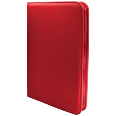 pro binder vivid 9 pocket rouge ultra pro exterieur 