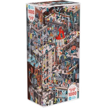 puzzle 1000 pieces universe last message iello boite 