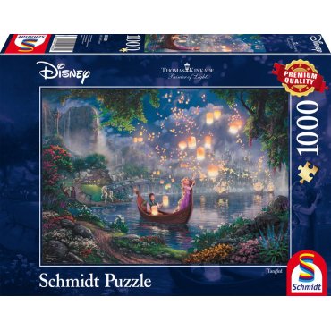 puzzle 1000 schmidt kinkade disney raiponce 