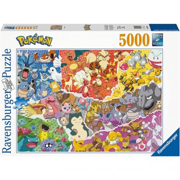 puzzle 5000 pieces pokemon allstars ravensburger boite 