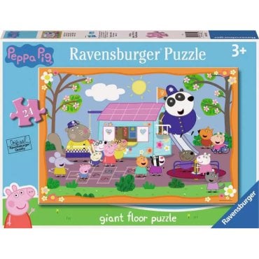 puzzle geant 24 p le club de peppa pig ravensburger boite 