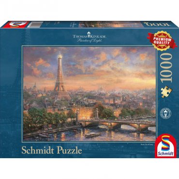 puzzle kinkade paris 
