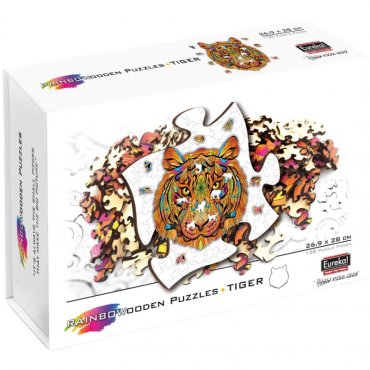 puzzle rainbowooden tigre boite 