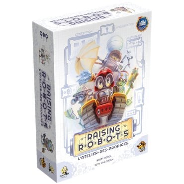 raising robots jeu lucky duck games boite de jeu 