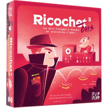 ricochet 3 ricochons jeu editions flip flap boite 