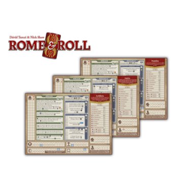 rome and roll extension personnages 