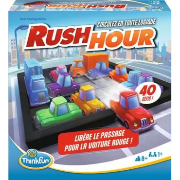 rush hour 2025 jeu thinkfun boite de jeu 