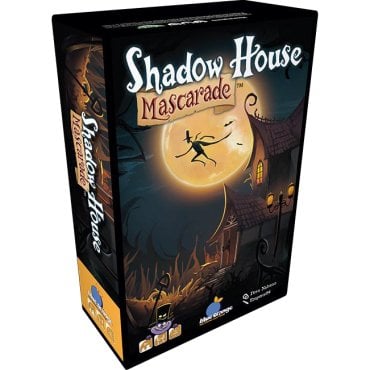 shadow house mascarade jeu blue orange boite de jeu 