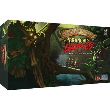 spirit island extension de branches et de griffes jeu intrafin boite 