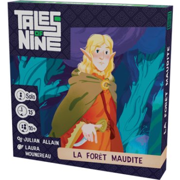 tales ofnine 2 la foret maudite jeu arkham society boite de jeu 