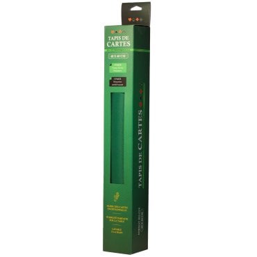 tapis belote vert wogamat boite 
