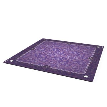 tapis de jeu violet fleurs pascal boucher 