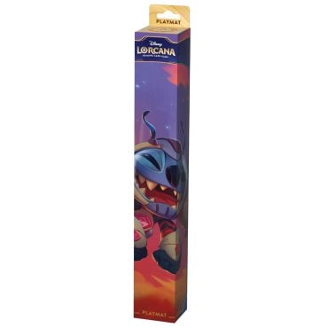 tapis les terres d encres stitch disney lorcana boite 