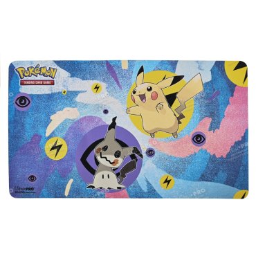 tapis pokemon pikachu et mimiqui ultra pro 
