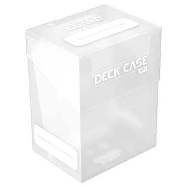 ugd010251 deck case 80 transparent ultimate guard 