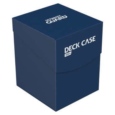 ugd011106 deck case 100 bleu fonce ultimate guard 