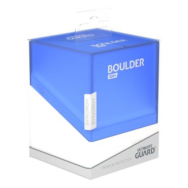 ugd011332 boulder deck case 100 synergy bleu blanc ultimate guard 4 