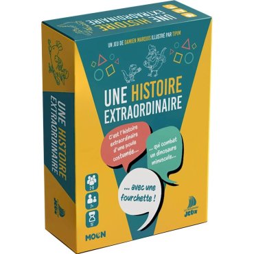 une histoire extraordinaire jeu moon boite de jeu 