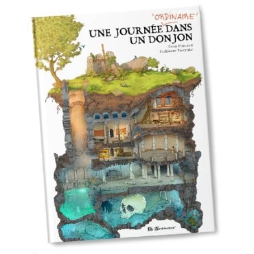 une journee ordinaire dans un donjon livre jeu de architecturart couverture 