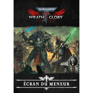 warhammer 40k wrath and glory ecran du meneur boite de jeu 