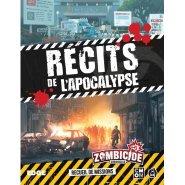 zombicide chronicles recits de l apocalypse livre cmon couverture 
