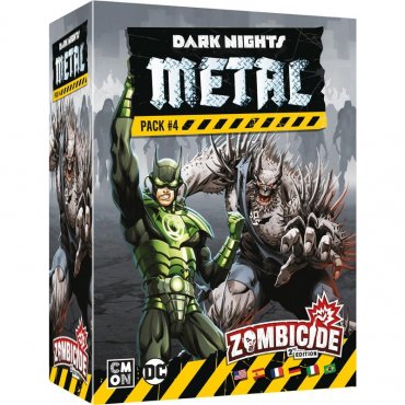 zombicide dark knight metal pack 4 boite de jeu 