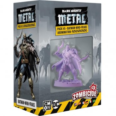 zombicide dark knight metal pack 5 boite de jeu 