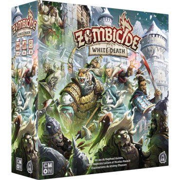 zombicide white death jeu cmon boite de jeu 