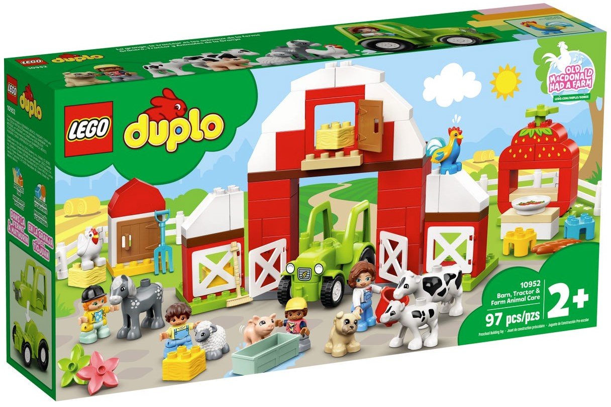 LEGO DUPLO 10952 - LA GRANGE LE TRACTEUR ET LES ANIMAUX DE LA FERME