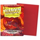 100 Classic Crimson Standard Size Sleeves - Dragon Shield