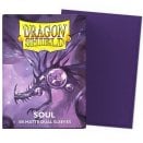 100 Soul  Dual Matte Standard Size Sleeves - Dragon Shield