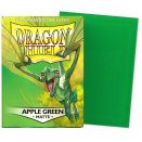 100 Matte Apple Green Standard Sized Sleeves - Dragon Shield