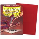 100 Matte Crimson Standard Size Sleeves - Dragon Shield