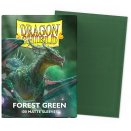 100 Forest Green Matte Standard Size Sleeves - Dragon Shield