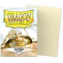 100 Ivory Matte Standard Size Sleeves - Dragon Shield