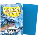 100 Sapphire Matte Standard Size Sleeves - Dragon Shield