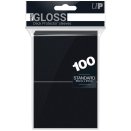 100 Black Deck Protector Sleeves - Ultra Pro