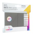 100 Matte Non-Glare Prime Sleeves 66 x 91 mm Dark Gray - Gamegenic