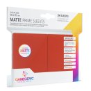 100 Matte Non-Glare Prime Sleeves 66 x 91 mm Red - Gamegenic