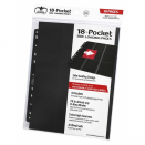 10 pages 18-Pocket Black Side-Loading - Ultimate Guard