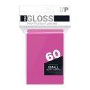 60 Bright Pink Japanese Size Sleeves - Ultra Pro