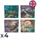 Set of 4x the 4 The Lord of the Rings: Tales of Middle-earth™ Scene Boxes - Magic EN