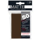 50 Pro-Matte Brown Standard Size Sleeves - Ultra Pro