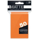 50 Pochettes UltraPro Matte Orange