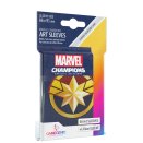 50 + 1 Captain Marvel Marvel Champions Art Sleeves 66 x 91 mm - Gamegenic