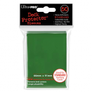 50 Deck Protector Sleeves Green - Ultra Pro